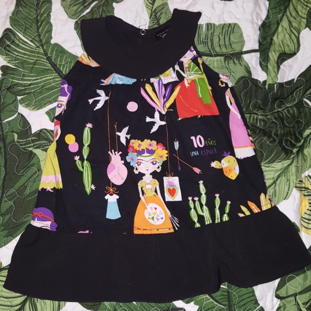 EUC Frida Kahlo summer dress